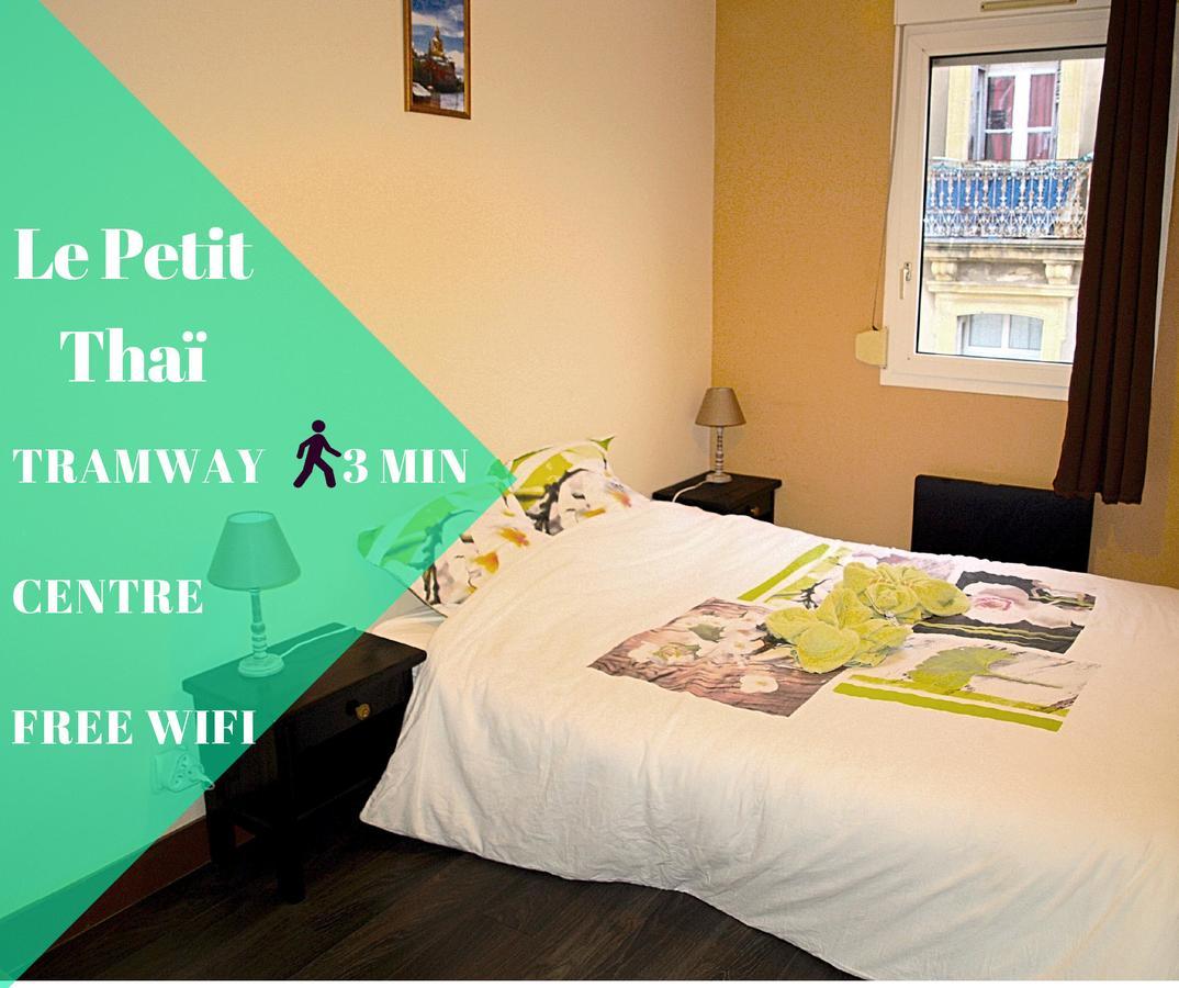 Au Petit Thai - T2 Avec Balcon - Montpellier Centre Apartment Bagian luar foto